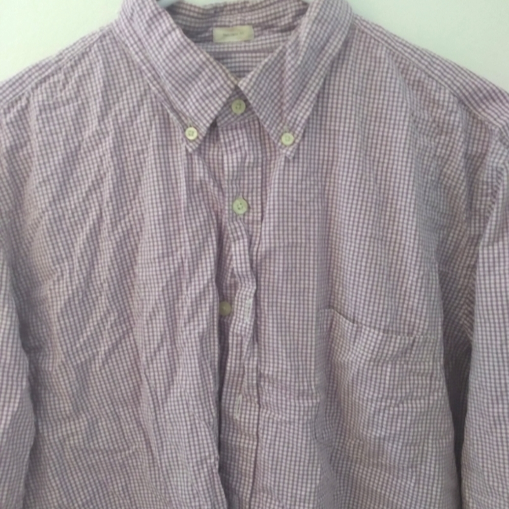 J Crew button down gingham shirt
